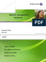 Mobility Management Handover-Process