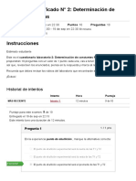 Laboratorio Calificado #2 - Determinación de Constantes Físicas - QUIMICA ORGANICA (45077)