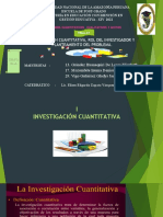 GRUPO 4 A. Tema 7 - Investigación Cuantitativa, Papel Del Investigador y Planteamiento Del Problema.