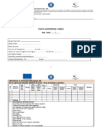 Fisa de Monitorizare Lunara