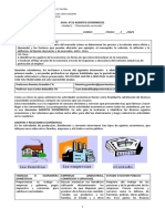 1°. Guía N°23 Agentes Económicos