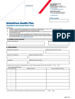 Outpatient Globalcare Outpatient Claim Form