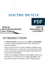 Electric Bicycle PPT1