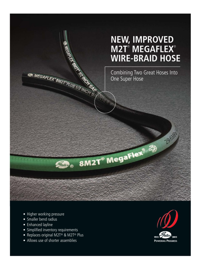 M2T - MegaFlex - Hose GATES | PDF | Hose | Pascal (Unit)
