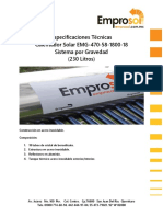 EMG-470-58-1800-18 Calentador Emprasol