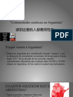 Comunidades Asiáticas en Argentina