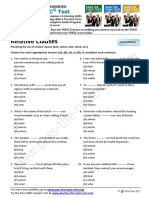 Relative Clauses