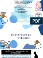 Ejemplo Presentacion Portafolio de Inversion - Fin118