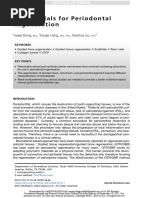 avances gtr | PDF | Periodontology | Tissue Engineering