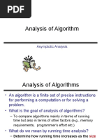 2.1 AsymptoticAnalysis