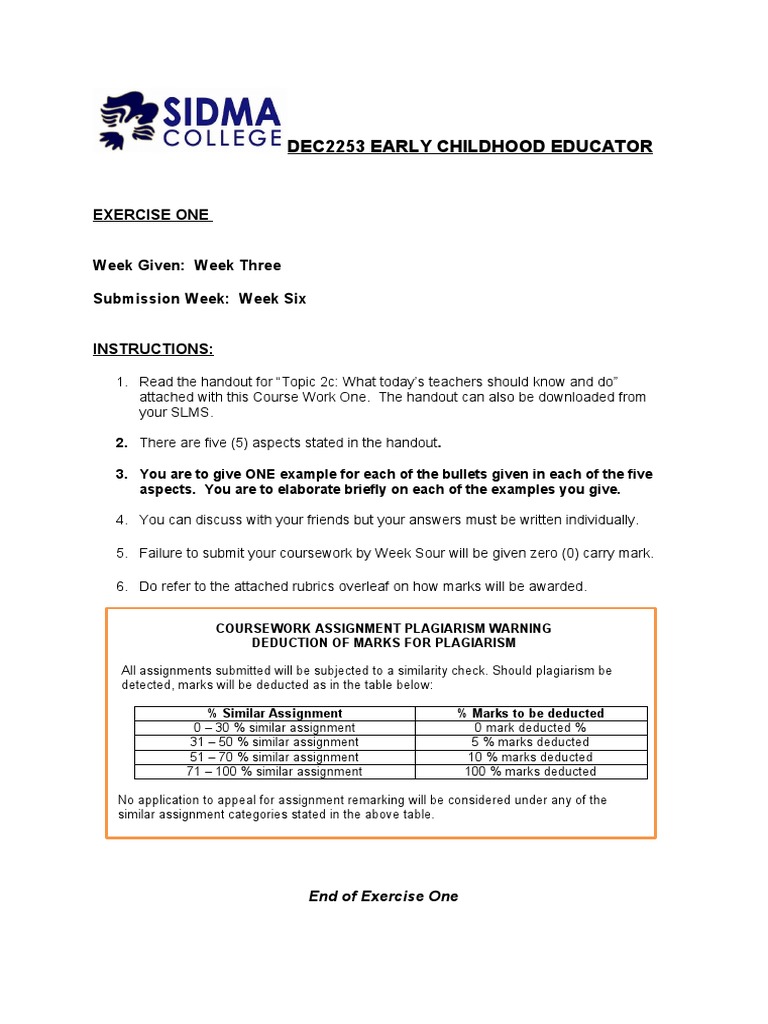 Roles And Responsibilities Of Early Childhood Teacher