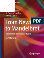 From Newton To Mandelbrot A Primer in Theoretical Physics - Stauffer