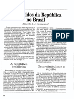 GUIMARÃES, Eduardo R. J. Os Sentidos Da República No Brasil