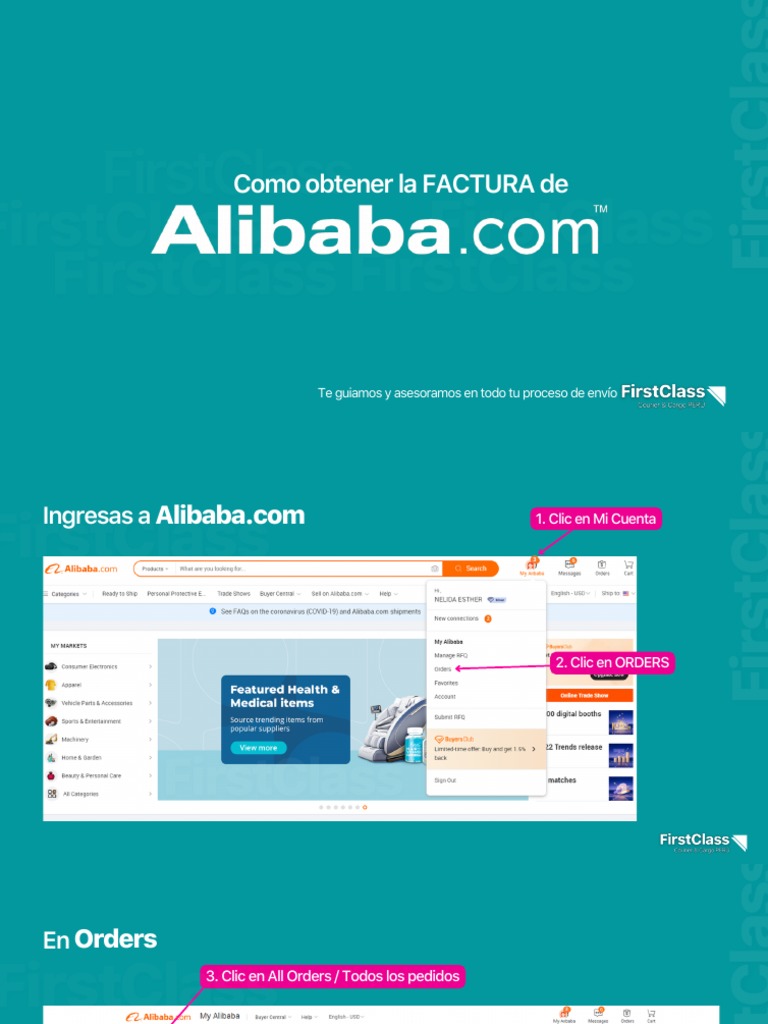 Cómo obtener factura en Alibaba | PDF