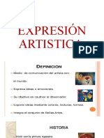 Sesión 1 Expresión Artistica