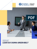 Certifícate como Green Belt en Lean Six Sigma