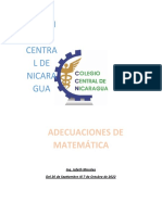 Adecuaciones Gerardo Matemática Del 26 de Septiembre Al 7 de Octubre de 2022