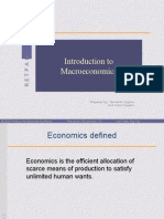 Chapter 1 - Introduction of Macroeconomics