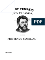 Ion Creangaproiect Tematic-1
