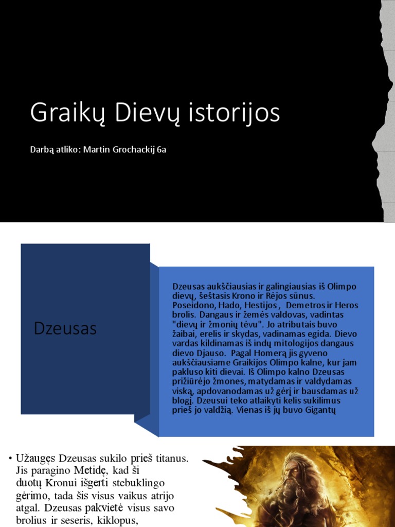 Graikų Dievai | PDF