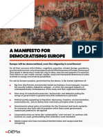 DiEM25 Manifesto 2022