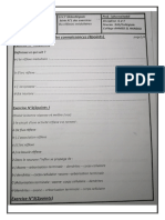 SVVT 3AS Col Correction de La Série N°1des Exercices Du Reflexe Médullaire