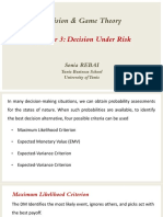 Chapter 3 Decision Under Risk