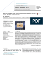 Ring Size Dependent Crown Ether Mesoporous Adsorbent for High Cesium Removal