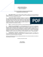 2019.06.14 - Extrato Da Ata RCA - Revisão Regimentos Internos Do CA, CAF e CGG