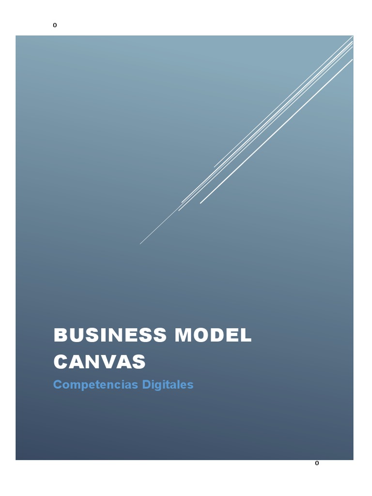 Guía del Lienzo de Modelo de Negocio | PDF | Economias | Business