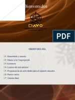 Orden Del Dia Reunión 25 de Mayo 2022 DAVO.