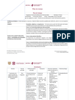 Plan de trabajo para Relaciones Internacionales