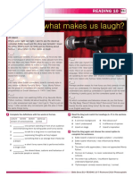 Humour What Makes Us Laugh Worksheet