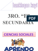 Ciencias Sociales 3e Semana 25