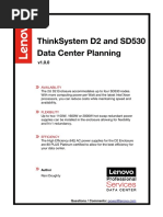 d2 Enclosure and sd530 Data Center Planning-V1.0.0