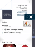 Presentación Tema 4. Evaluación e Intervención en Trastornos de Conducta Alimentaria - PDFBB