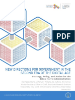 New Directions For Government in The Second Era of The Digital Age