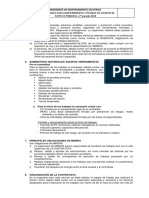 2 Alcance para Mantenimiento y Pruebas de Equipos de Patio Se Principal