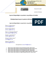 Aspectos Fisiopatológicos en Pacientes Con Problemas de Tiroides