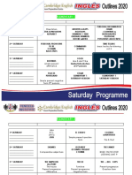 02 Saturday Outlines 2020