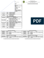 Calendario Evaluaciones Abril