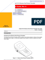 User Guide, Rev. A: Kodak 5115-S Siemens Host Protocol Translator