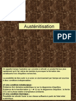 Austénitisation