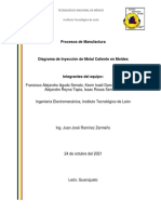 Diagrama de Procesos de Inyección de Metal Caliente