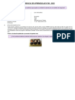 EXPERIENCIA 08 - VI CICLO - 1° y 2° Grado 2022