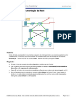 1.1.2.9 Packet Tracer - Documenting the Network Instructions