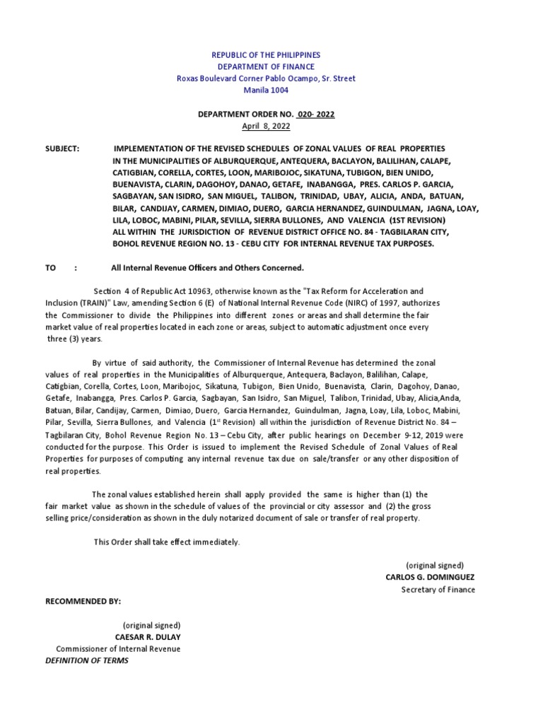 Bir zonal valuation tayong loay pdf condominium taxes
