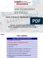 ECO6201 - Chapter 2 - Demand - Supply - and Equilibrium Prices (Amended)