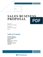Business Proposal Template Edit