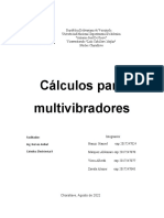 Cálculos para Los Multivibradores